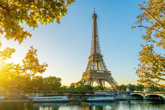 The Eiffel Tower in Paris